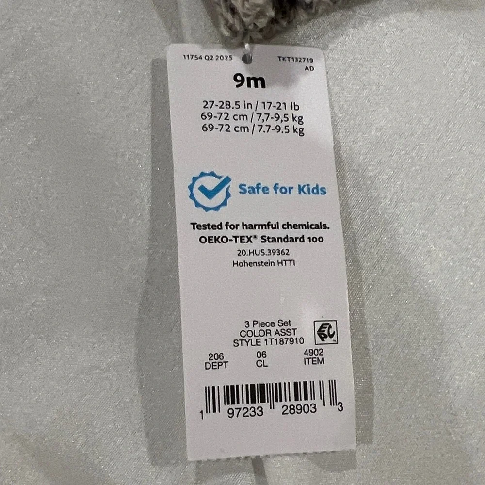 Carter's Heathered Knit Baby Outfit